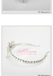 绽放优雅光彩 MIU同款韩国定制饰品，唯美蝴蝶结发饰